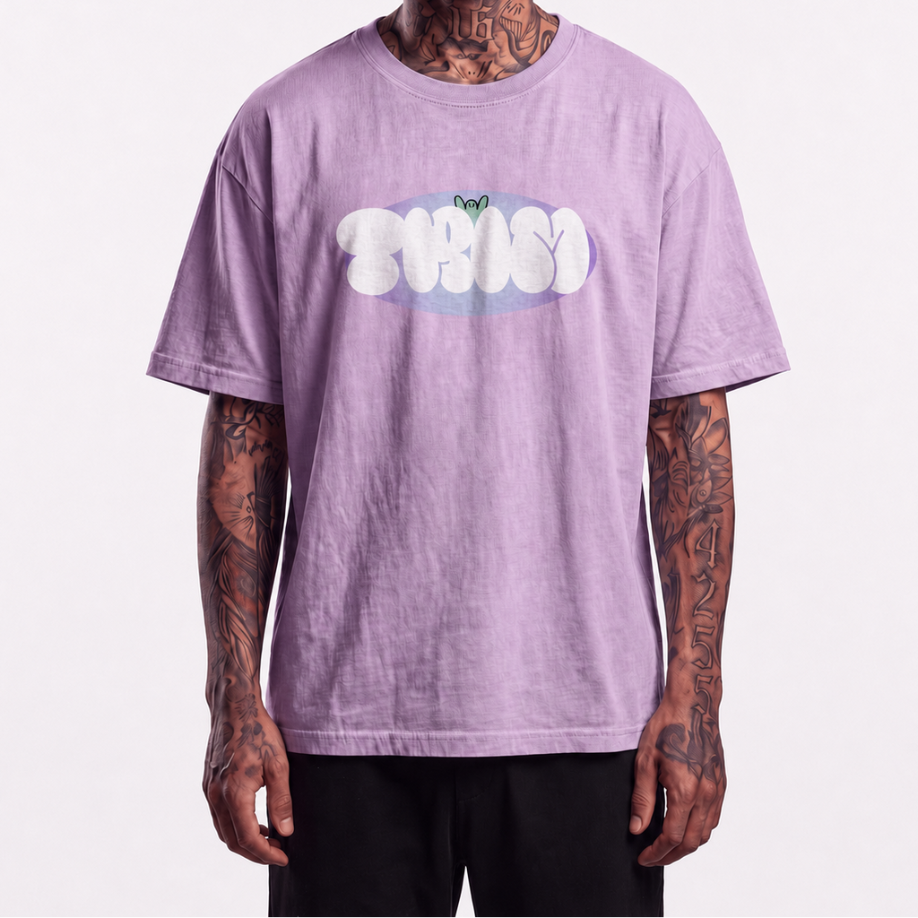 TRIM TEE PURPLE