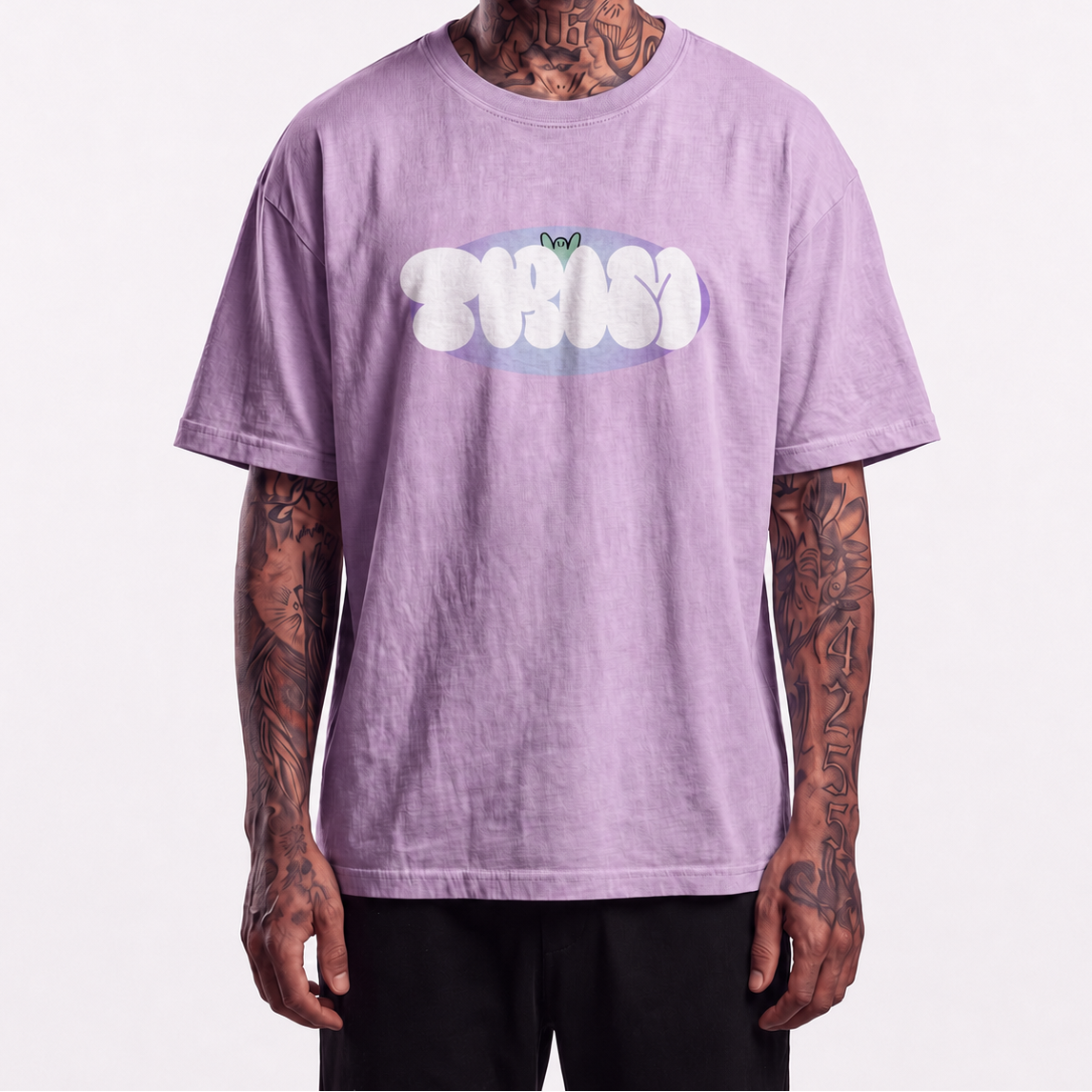 TRIM TEE PURPLE