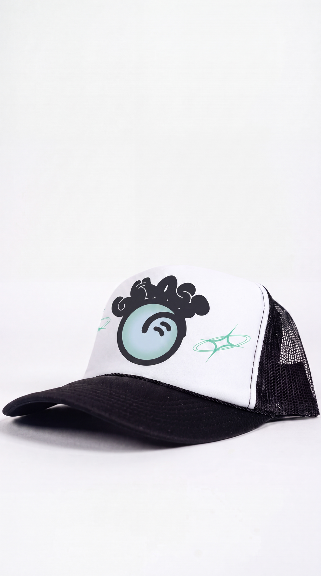 Black Ghost Trucker Cap