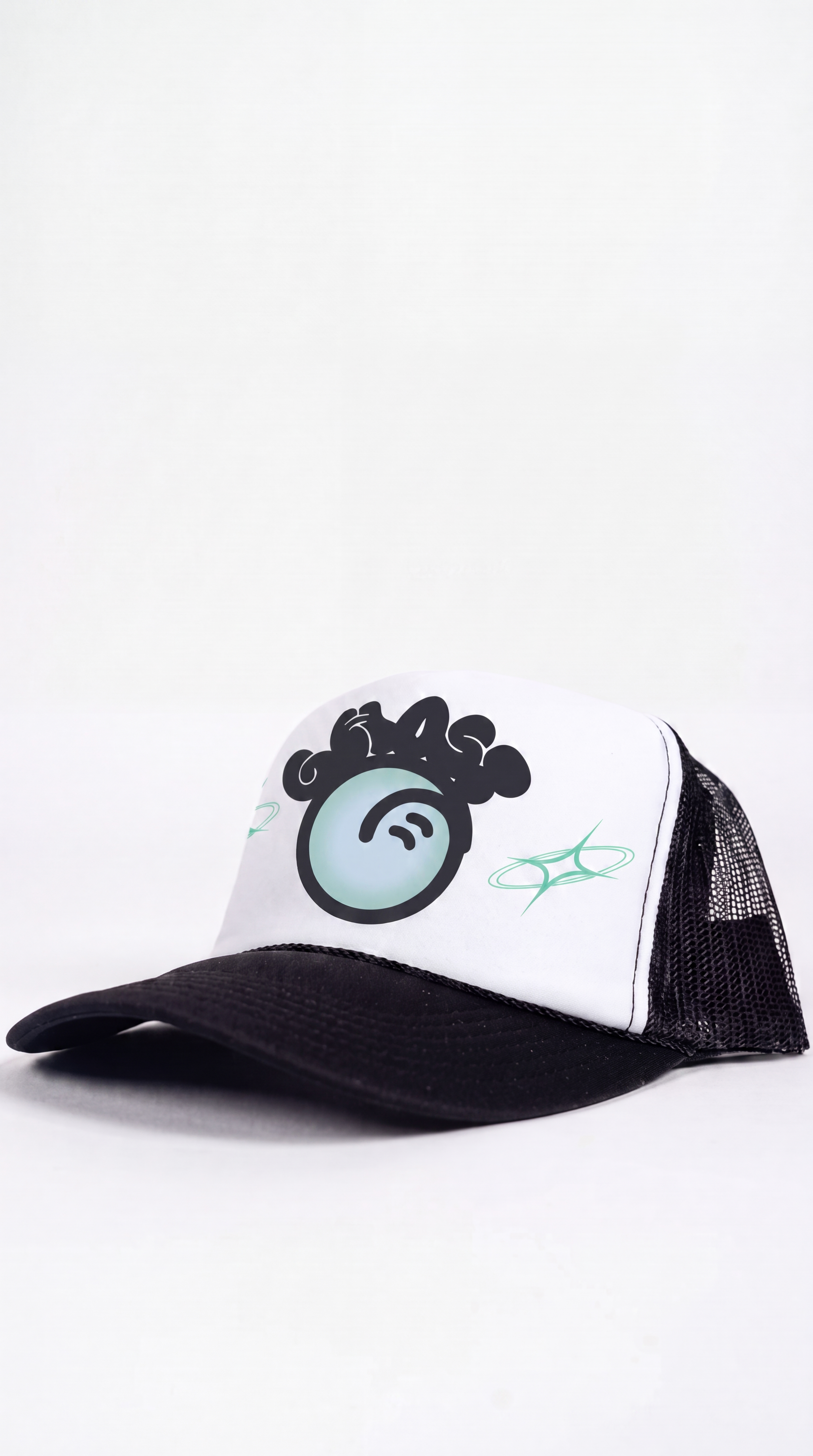 Black Ghost Trucker Cap