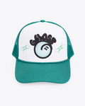 Teal Ghost Trucker Cap