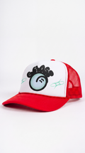 Red Ghost Trucker Cap