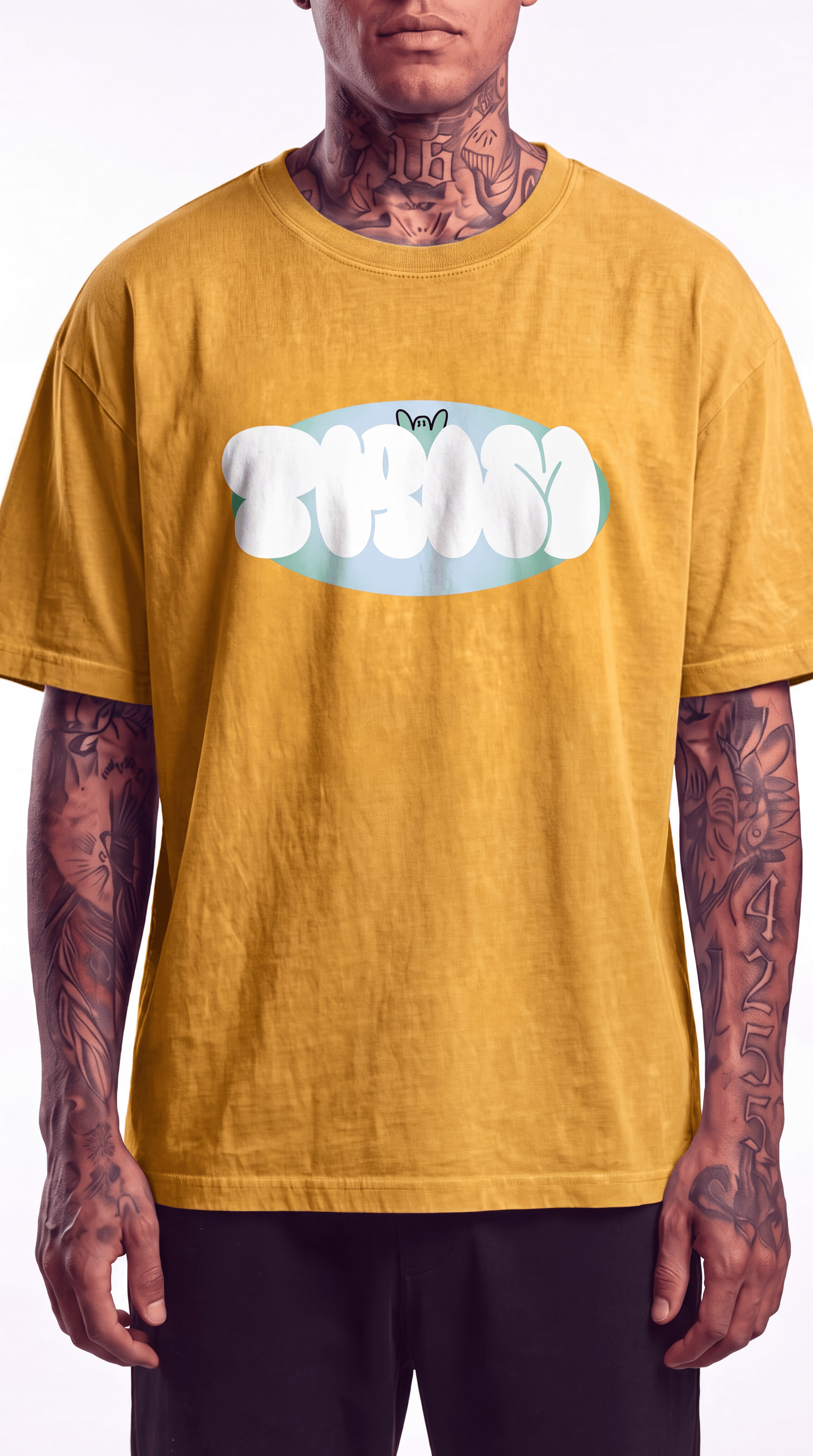 TRIM TEE YELLOW